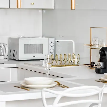 아파트 Hvile 149 - Prywatne Miejsce Parkingowe 그단스크